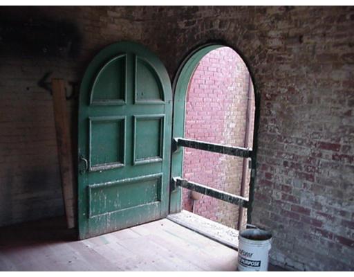 Loading door to alley